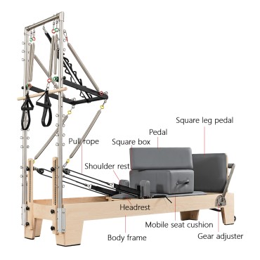 Pilates Reformer Half Trapeze